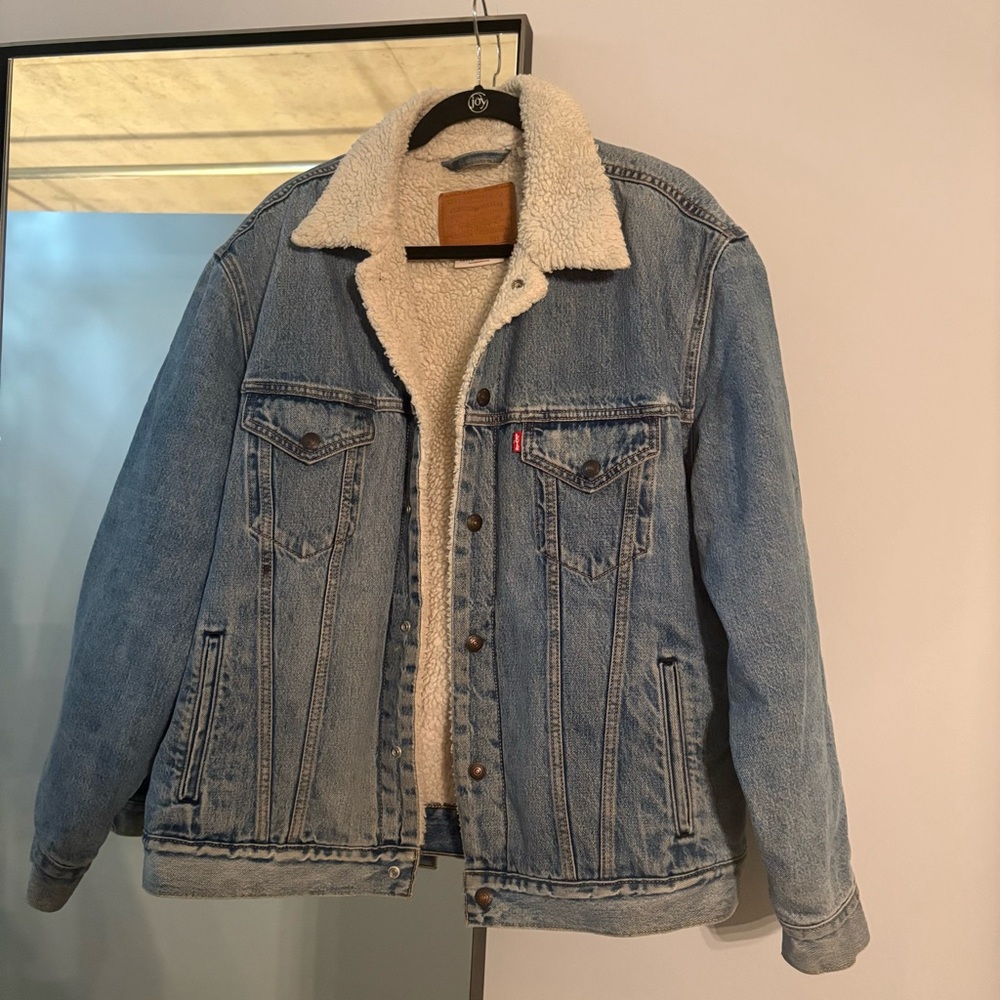 Levi’s Denim Sherpa Jacket